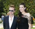 with husband - Royston Langdon