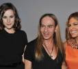 with John Galliano and Eva Mendes