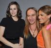 with John Galliano and Eva Mendes