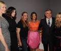 with Claudia Schiffer, John Galliano, Eva Mendes, Sidney Toledano and Rachel Zoe
