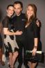 with Riccardo Tisci and sister Chelsea Tyler