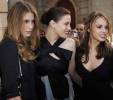 with Marie de Villepin and sister Chelsea Tyler