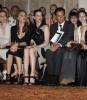 with sister Chelsea Tyler, Charlote Gainsbourg and Patricia Arquette