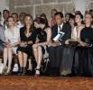with sister Chelsea Tyler, Charlote Gainsbourg and Patricia Arquette