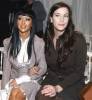 with Christina Aguilera - at Givenchy's Haute Couture Spring/Summer 2004 show, Paris, January 20th 2004