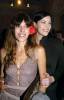 with Lou Doillon - at Givenchy's Haute Couture Spring/Summer 2004 show, Paris, January 20th 2004