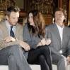 with Salma Hayek, Alasdhair Willis and Paul McCartney