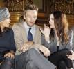 with Salma Hayek and Alasdhair Willis