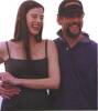 with Bruce Willis, at Cannes 1998
