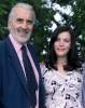 with Christopher Lee - at Cannes 2001