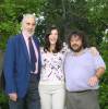 with Christopher Lee and Peter Jackson
