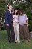 with Christopher Lee and Peter Jackson