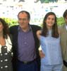 with Stealing Beauty crew, at Cannes 1996