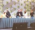 with "The Incredible Hulk" cast and crew