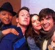 with Terence Howard, Patrick Wilson and Christopher Gorham at The Samsung Galaxy Tab Lift