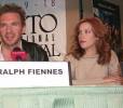 with Ralph Fiennes