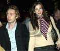 with fiance Royston Langdon