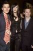 with Elijah Wood and Orlando Bloom - at The Fellowship Of The Ring LA's Premiere