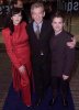 with Ian McKellen and Elijah Wood - at The Fellowship Of The Ring Premiere