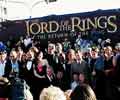 with LOTR cast and crew