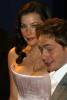 with fiance - Royston Langdon, at The Two Towers European Premiere, Paris, December 10th 2002