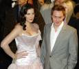 with fiance - Royston Langdon