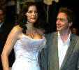 with fiance - Royston Langdon