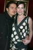 with Orlando Bloom - at The Two Towers Premiere, New York, December 5th 2002