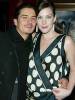 with Orlando Bloom - at The Two Towers Premiere, New York, December 5th 2002