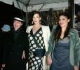 with fiance Royston Langdon and sister Mia Tyler