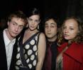 with fiance Royston Langdon, Sean Lennon and Bijou Phillips