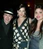 with fiance Royston Langdon and sister Mia Tyler