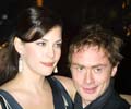 with fiance - Royston Langdon
