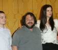 with Elijah Wood and Peter Jackson