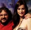 with Peter Jackson - at The Return Of The King Press Conference, Wellington, December 1st 2003