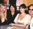with mom Bebe Buell, dad Steven Tyler and spiritual dad Todd Rundgren
