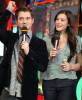 with Elijah Wood - at MTV TRL, December 16th 2003