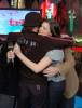 with Sean Astin and Dominic Monaghan - at MTV TRL, December 16th 2003