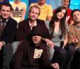 with Elijah Wood, Billy Boyd, Dominic Monaghan and Sean Astin