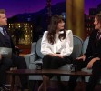with James Corden and Norman Reedus