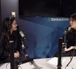 Taping an interview for The Michelle Collins Show, SiriusXM Studios, New York
