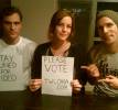 with Joaquin Phoenix and TWLOHA founder Jamie Tworkowski
