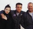 On the set - with Ben Affleck, Bruce Willis Jerry Bruckheimer and Michael Bay