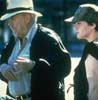 On the set - with Robert Altman