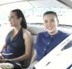 On the set - with Jennifer Connelly