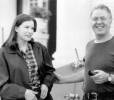 On the set - with director Pat O'Connor