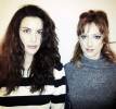 On the set - with Judy Greer