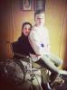 Behind the scenes - with Cameron Monaghan, photo by Judy Greer
