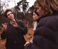 On the set - with Ralph Fiennes