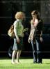 On the set with Diane Keaton, February 2nd 2007